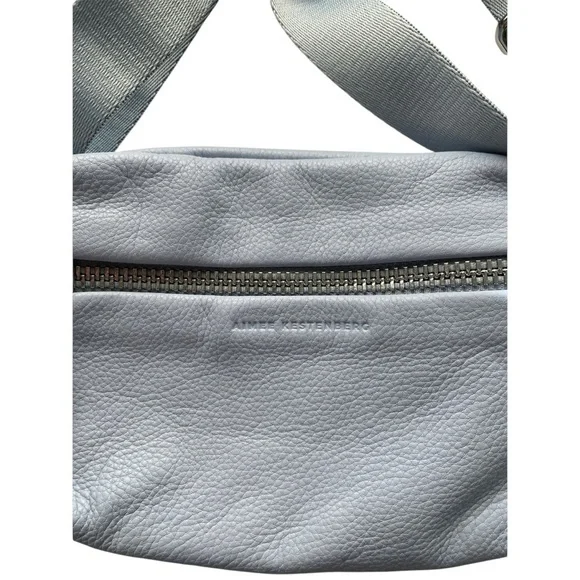 Aimee Kestenberg Milan Blue and silver tone Bum Belt Bag New without tags - Picture 7 of 8